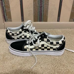 Unisex Checkered Vans Shoes